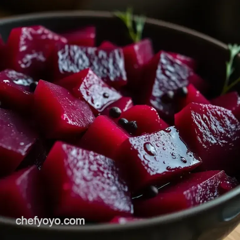 Vibrant Homemade Pickled Beetroot: A Taste of Tradition