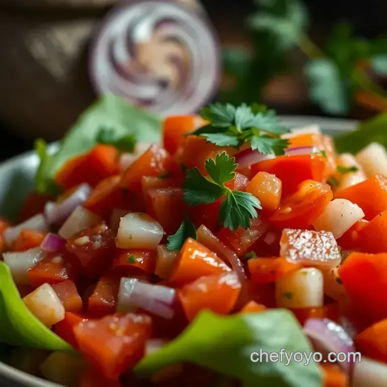 Vibrant Nopal Salad: A Taste of Mexico in Every Bite