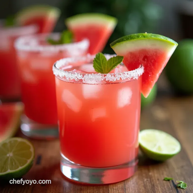 Watermelon Agua Fresca Margaritas