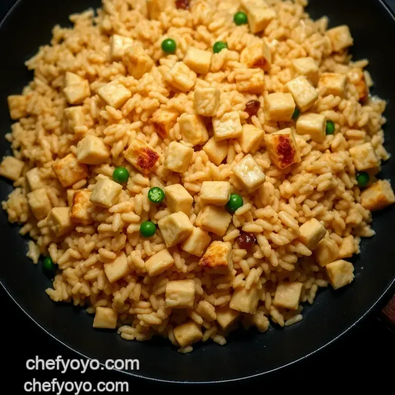 Weeknight Winner: Perfectly Golden Chicken Fried Rice presentation