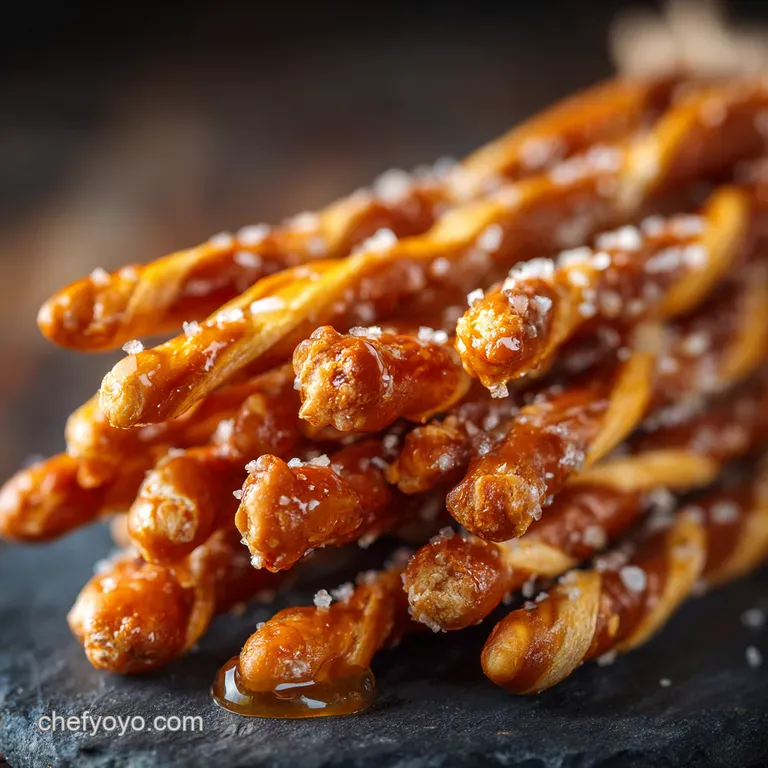 Witches Finger Pretzel Rods