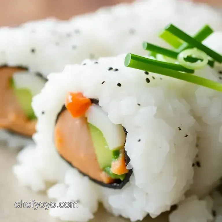 Delicious yellowtail scallion roll: 5 Easy Steps for Homemade Sushi!