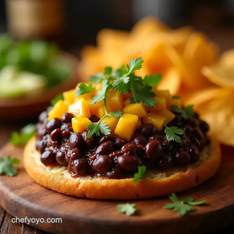 Zesty Black Bean Spread Fiesta in a Flash presentation