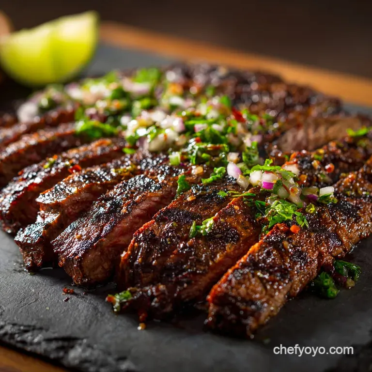 Chefs Zesty Carne Asada Marinade The Flavour Factory for Your BBQ