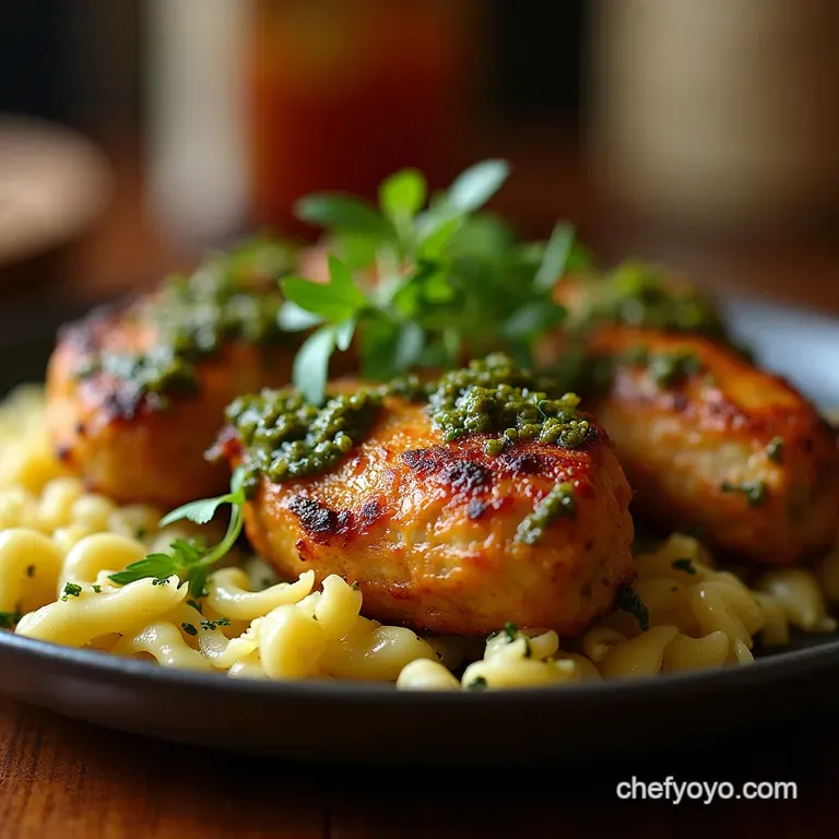 The Better Than Takeaway Zesty Chimichurri Chicken Thighs presentation