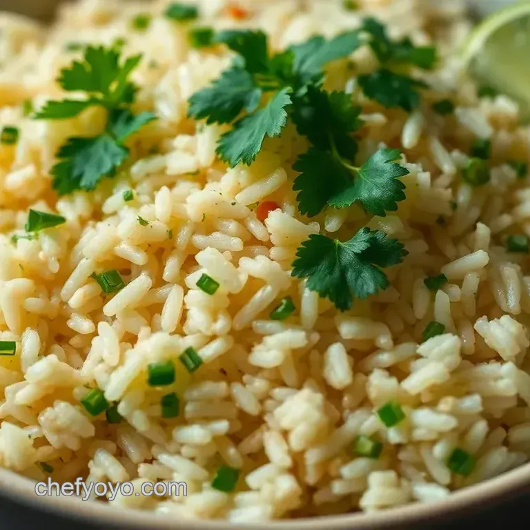 Zesty Cilantro Lime Rice