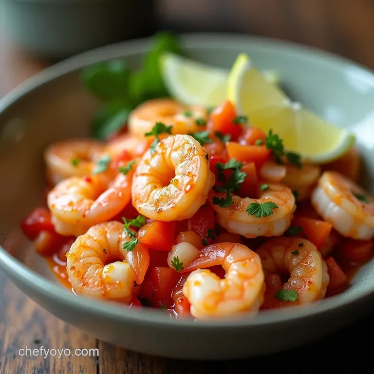 Sunshine in a Bowl Quick Zesty Classic Shrimp Ceviche