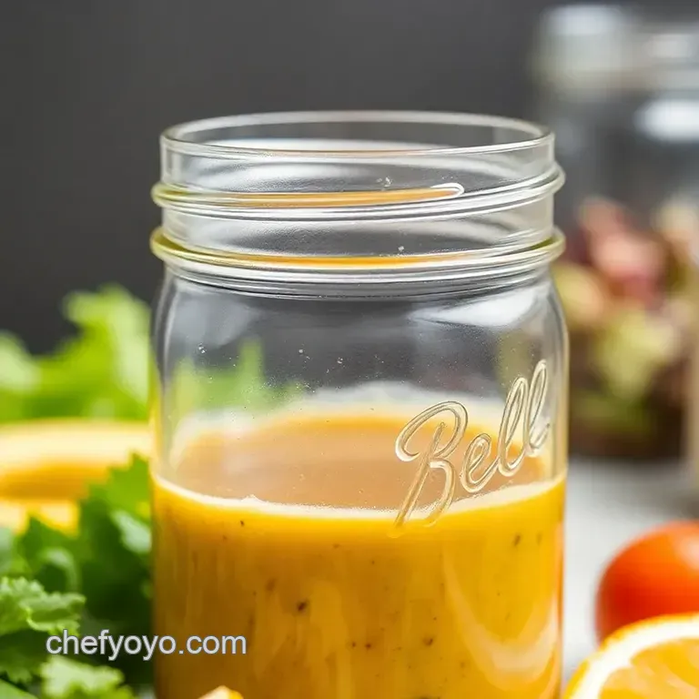 Zesty Greek Salad Dressing: An Ode to the Mediterranean Sun presentation