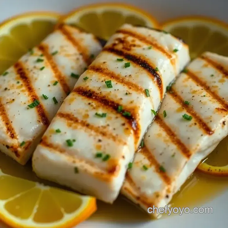 Zesty Grilled Mahi Mahi with Citrus Marinade presentation