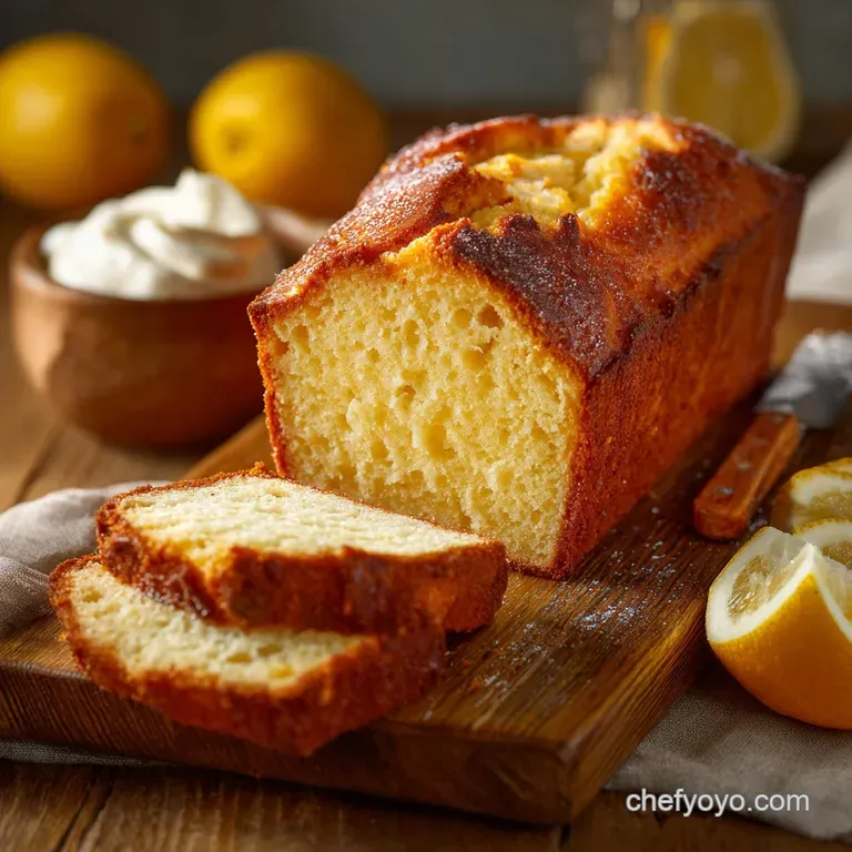Lemon Pound Cake: The Best Sour Cream Recipe for a Zesty Loaf