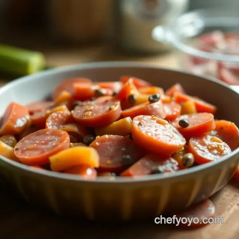 Zesty Pickled Bologna: A Midwestern Classic